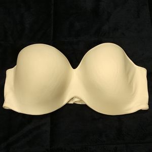 Sweet Nothings White Strapless 42DD Vintage Bra